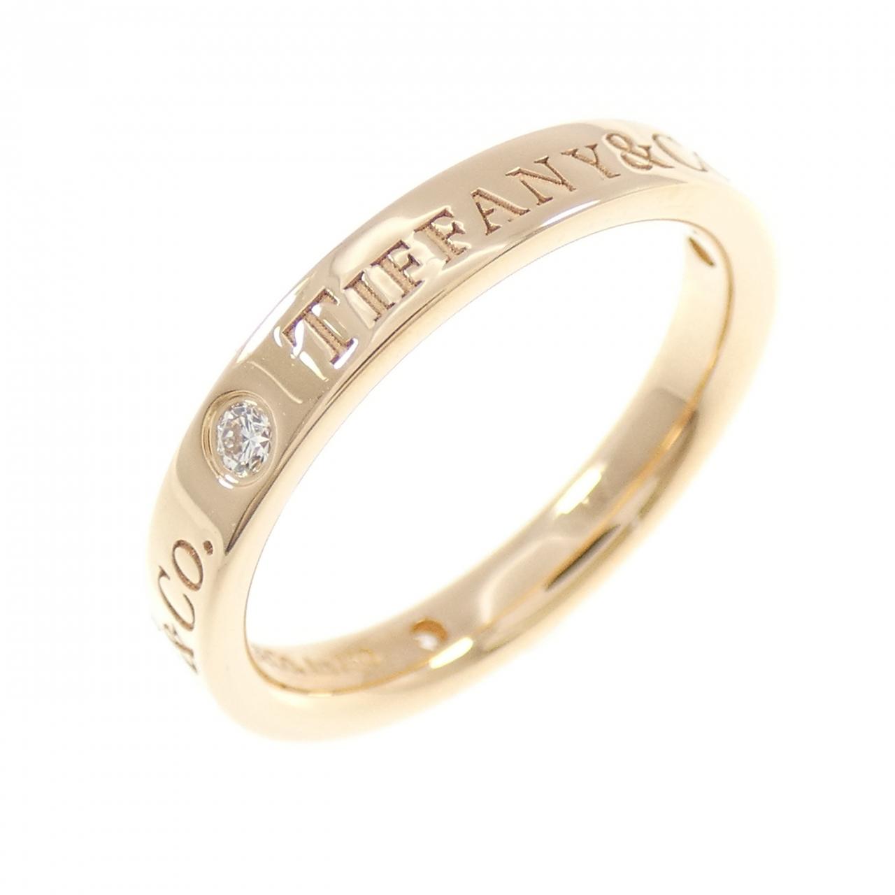 ティファニー TIFFANY ウェディング バンド リング ローズゴールド