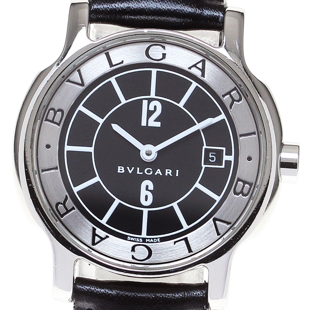 ブルガリ BVLGARI ST29S ソロテンポ デイト クォーツ レディース 保証書付き_865849 BVLGARI - ブルガリ BVLGARI ST29S ソロテンポ デイト クォーツ