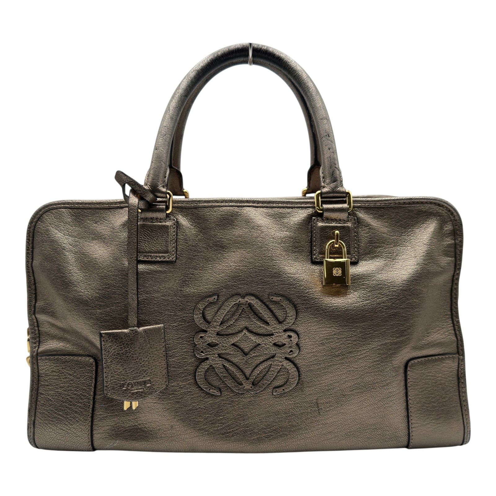 新品　MARK & LONA　総柄　モノグラムタイベックベスト　しわ加工　S ロエベ LOEWE アマソナ36 060905 ハンドバッグ - Used B