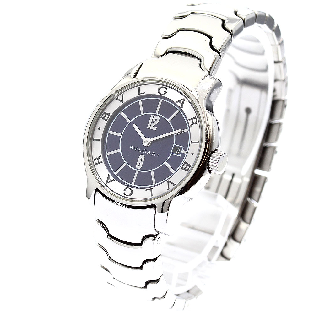 ブルガリ BVLGARI ST29S ソロテンポ デイト クォーツ レディース