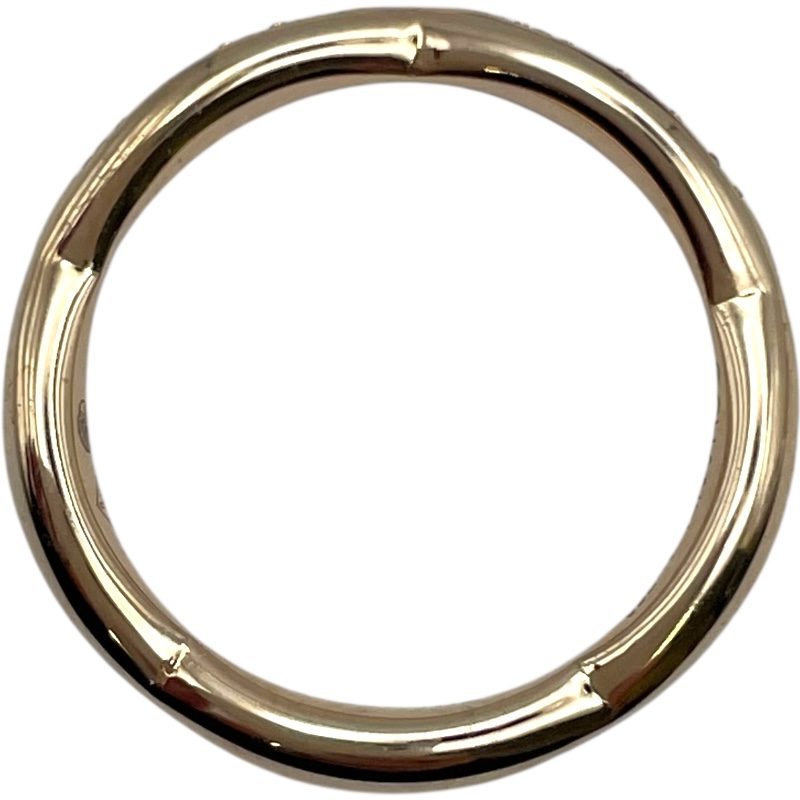 シャネル CHANEL カメリアコレクションハーフエタニティリング J10836