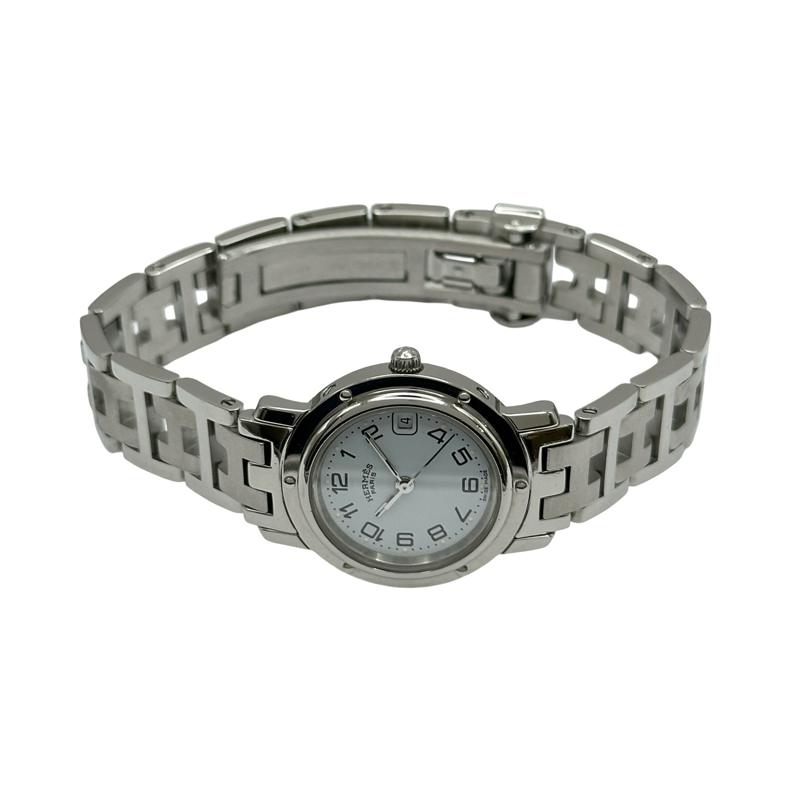 エルメス HERMES クリッパー CL4.210 腕時計 - Used A (2300045792082 