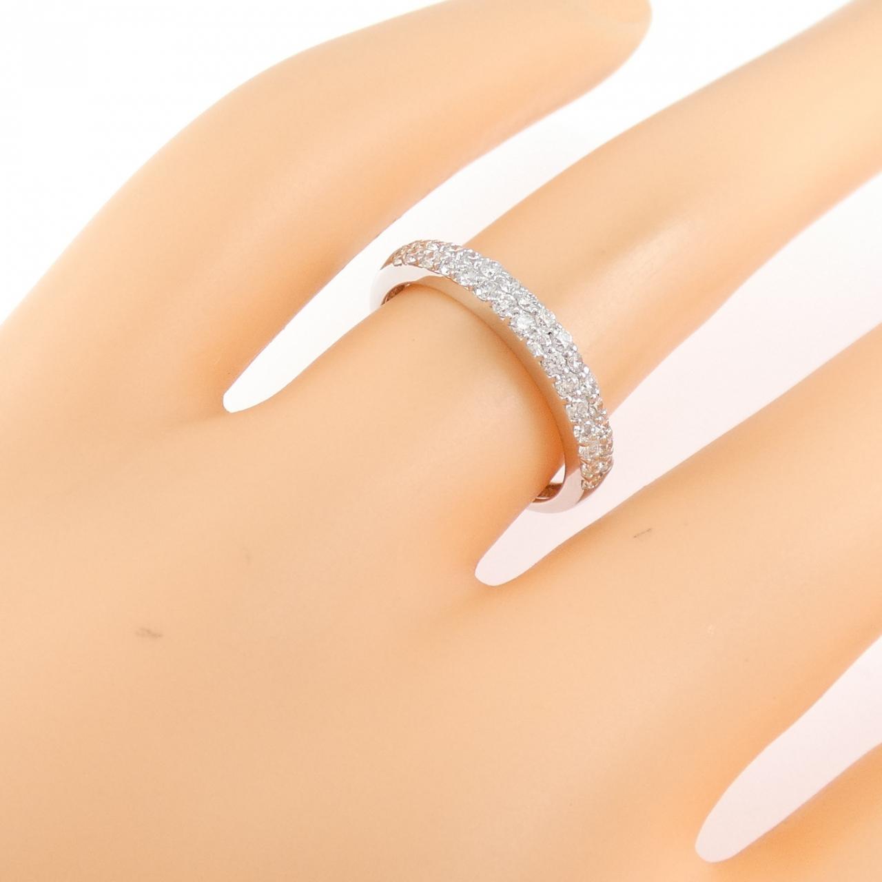 K18WG ダイヤモンド リング 0.40CT | MOLTS