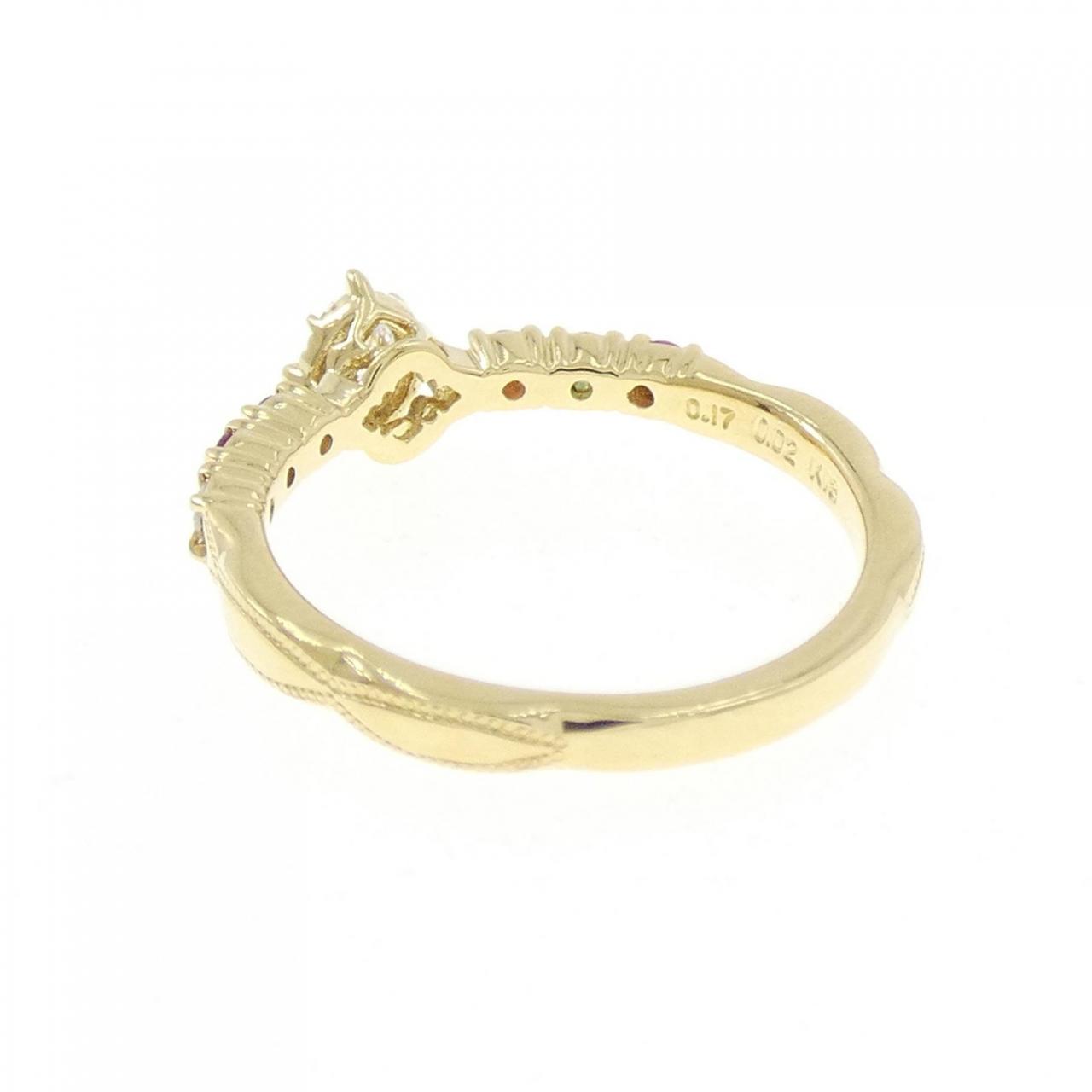 アガット ダイヤモンド リング 0.19CT - Used A (230-000-477-6559 
