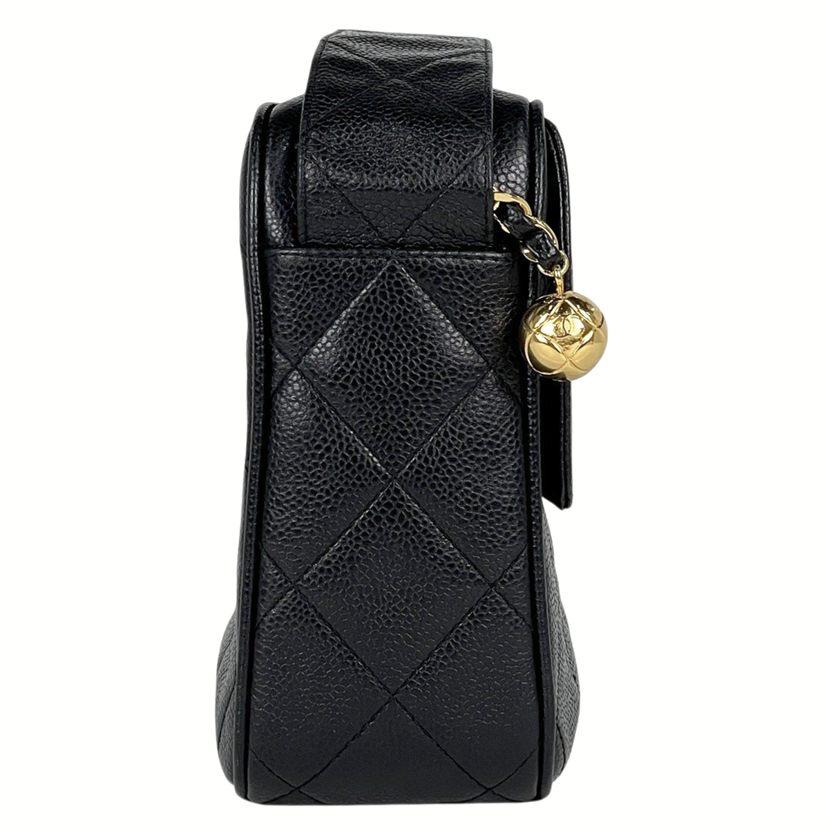 シャネル CHANEL ココマーク ショルダーバッグ マトラッセ キャビア 