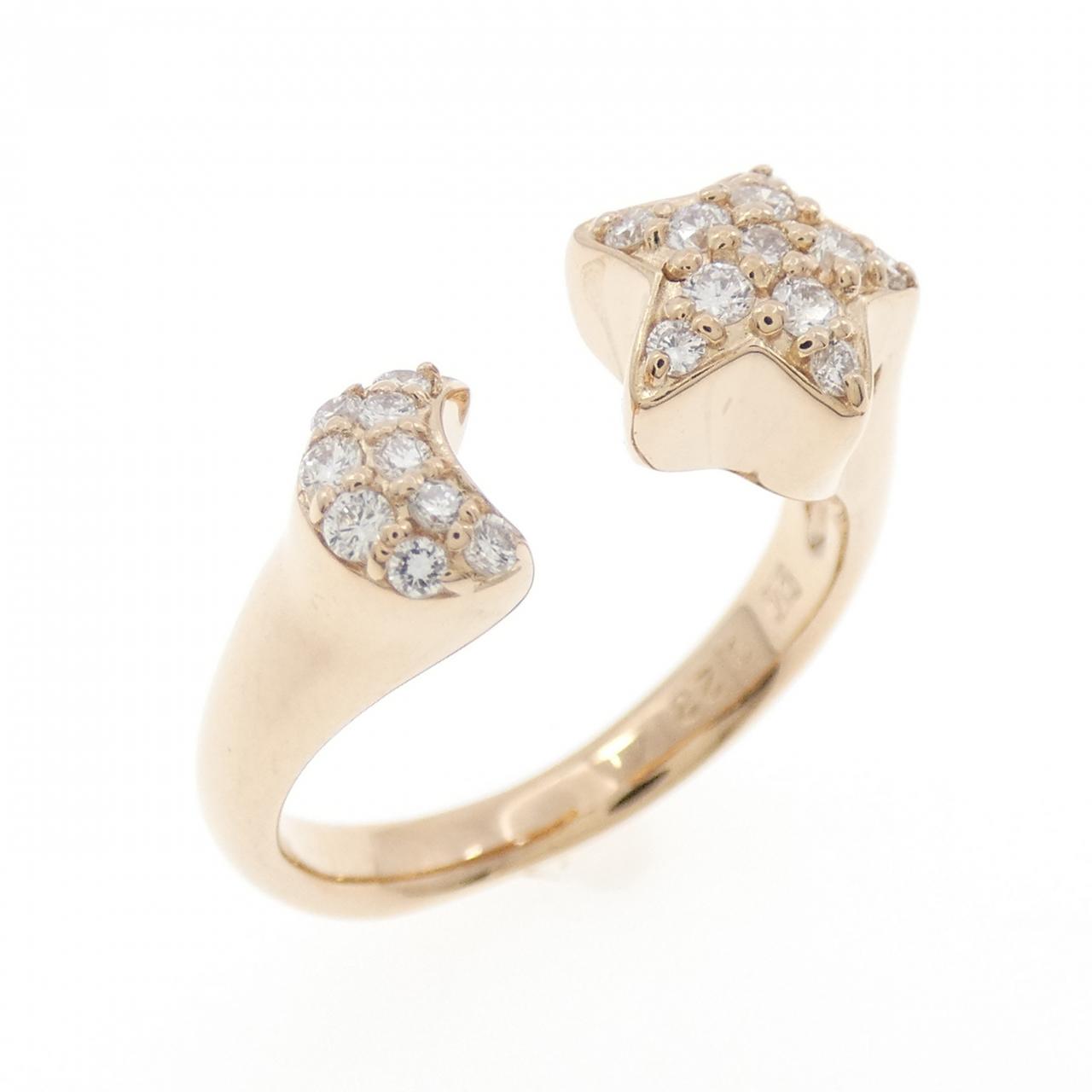 ポンテヴェキオ フラワー リング 0.29CT - Used B (260-007-953-2310 
