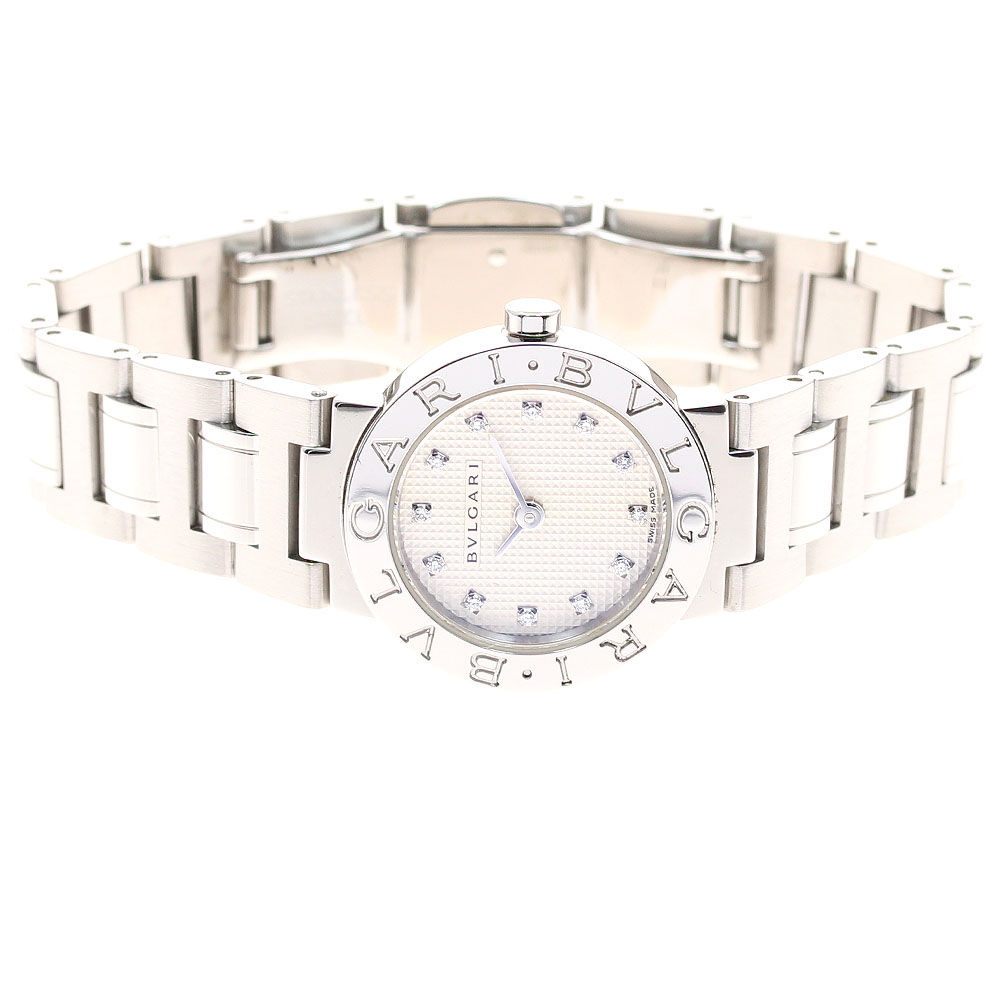 ブルガリ BVLGARI BB23SS ブルガリブルガリ 12Pダイヤ クォーツ