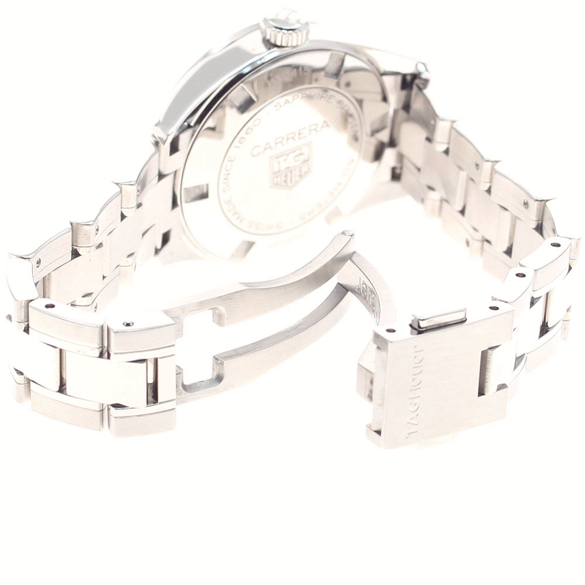 タグホイヤー TAG HEUER WV1414 カレラ デイト クォーツ レディース _940009 TAG Heuer - タグホイヤー TAG HEUER WV1414 カレラ デイト クォーツ