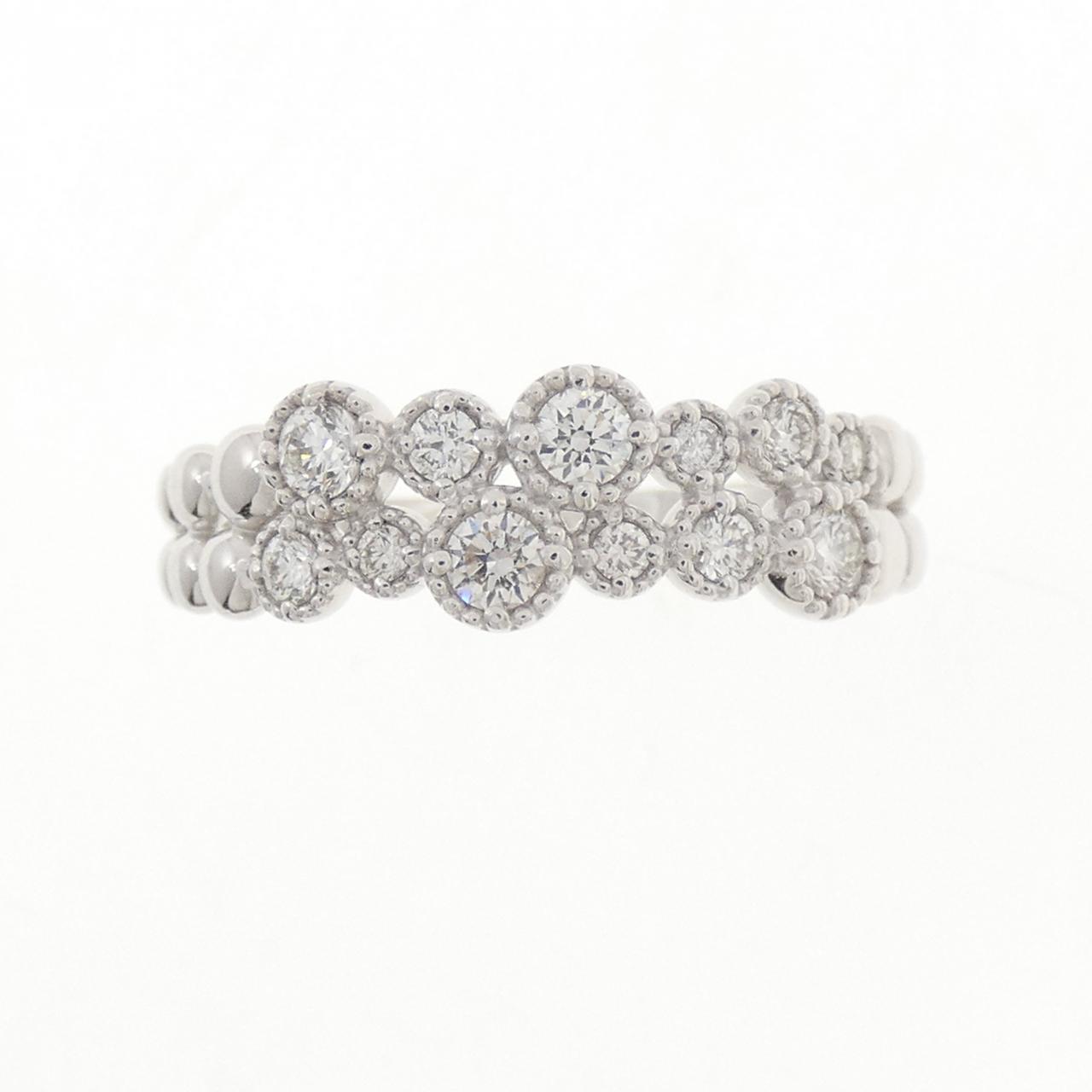 K18WG ダイヤモンド リング 0.32CT - Used A (270-004-297-6360) | MOLTS