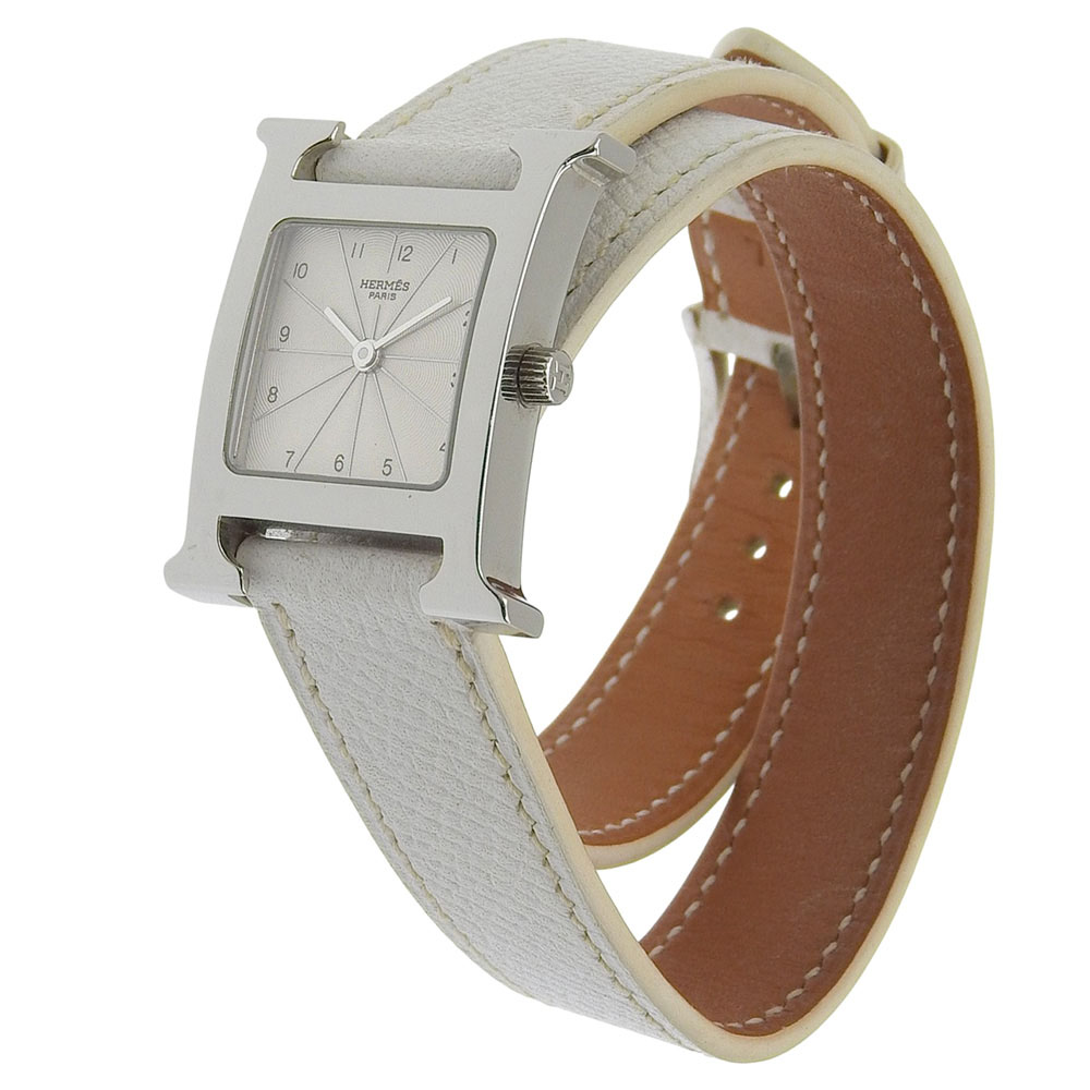 エルメス HERMES Hウォッチ 腕時計 ドゥブルトゥール HH1.210