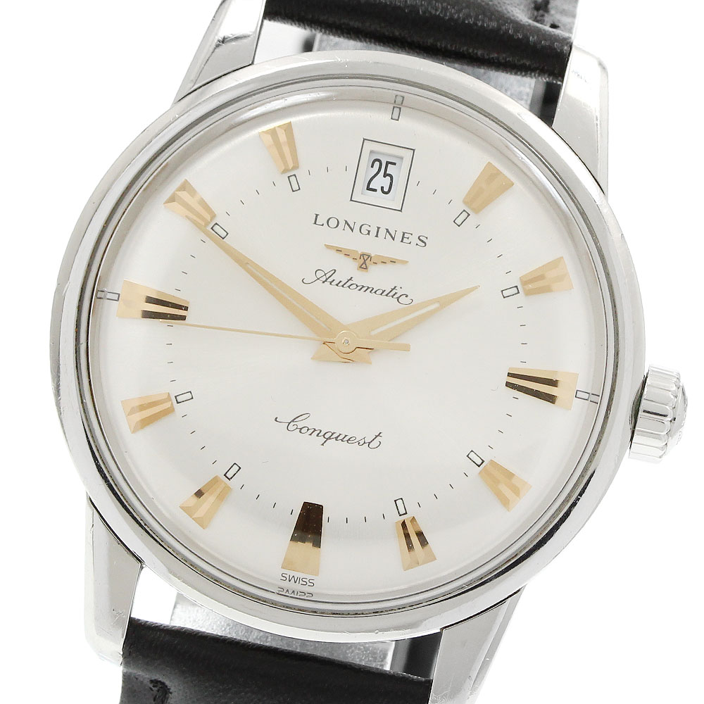 ロンジン LONGINES L1.611.4 コンクエスト ヘリテージ デイト 自動巻き メンズ _965160 ロンジン LONGINES L1.611.4 コンクエスト ヘリテージ デイト 自動巻き