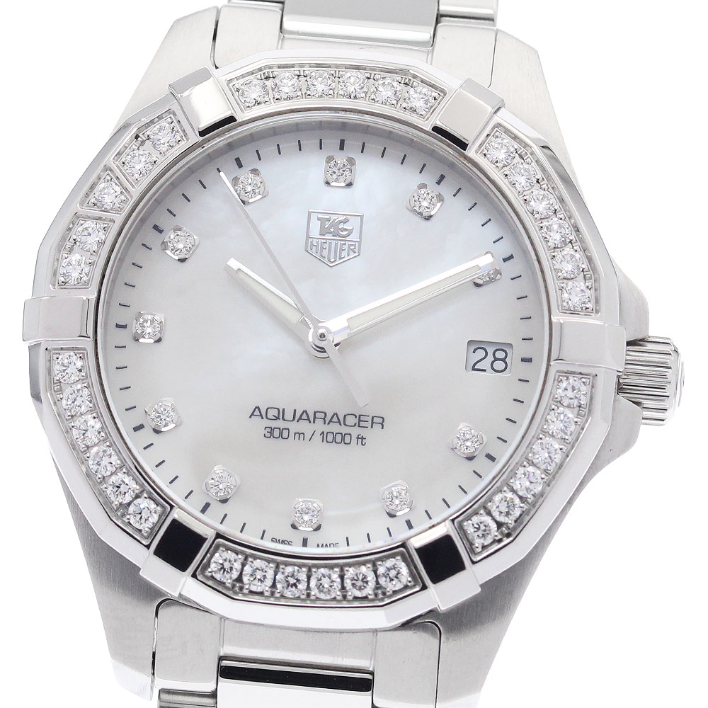 タグホイヤー TAG HEUER WAY1314 アクアレーサー 11Pダイヤ ダイヤベゼル クォーツ レディース _945032 TAG HEUER（タグ・ホイヤー） アクアレーサー 11Pダイヤ ダイヤベゼル