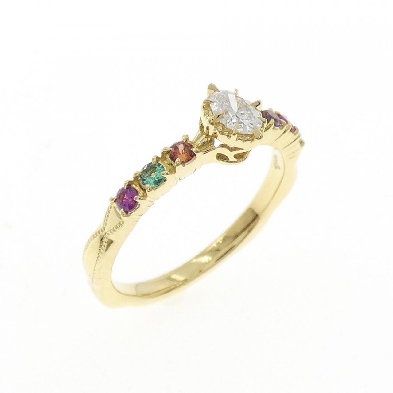 アガット ダイヤモンド リング 0.19CT - Used A (230-000-477-6559 