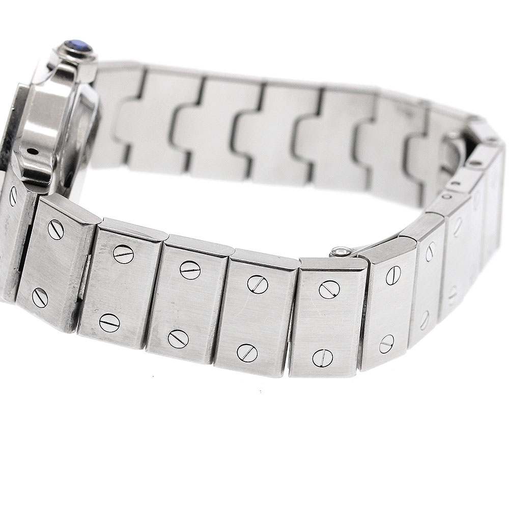 カルティエ CARTIER サントスオクタゴンSM 観音バックル 自動巻き レディース 保証書付き_951953 カルティエ CARTIER サントスオクタゴンSM 観音バックル 自動巻き