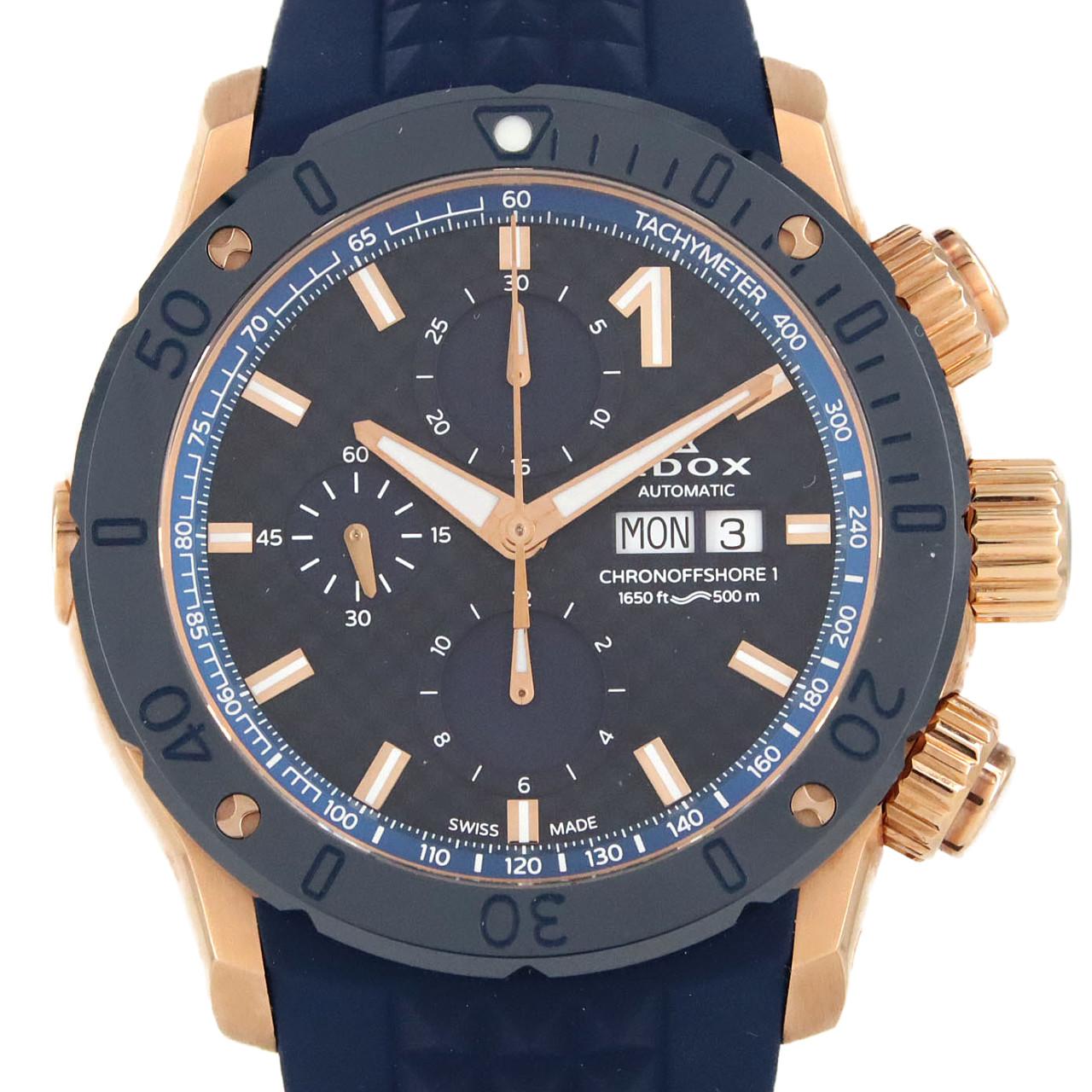 エドックス EDOX 10020-37R-NIR クロノオフショア1 クロノグラフ