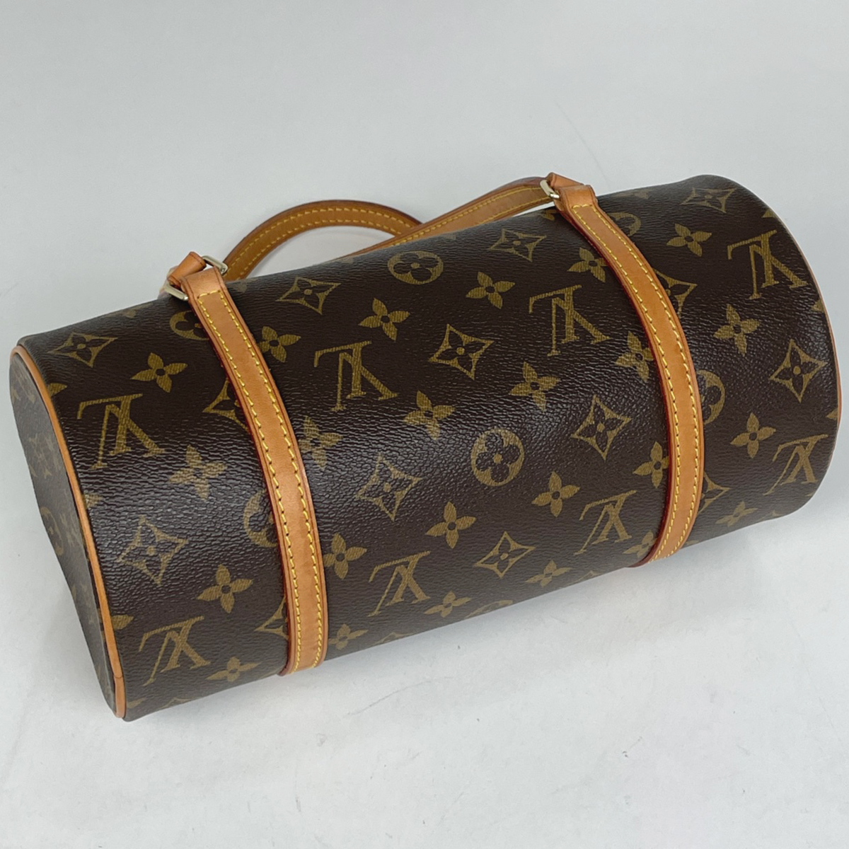 ルイ・ヴィトン Louis Vuitton パピヨン26 バレルバッグ 筒型 旧型 