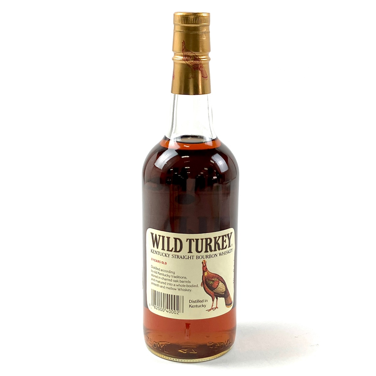 ワイルドターキー WILD TURKEY 8年 旧旧ラベル 750ml アメリカン