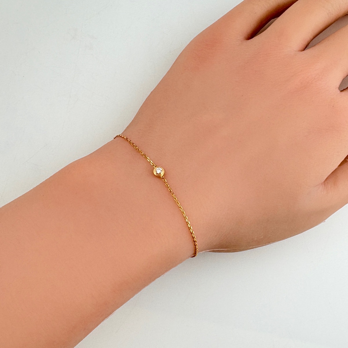 カルティエ CARTIER ダムール XS ブレスレット PG ピンクゴールド 腕輪
