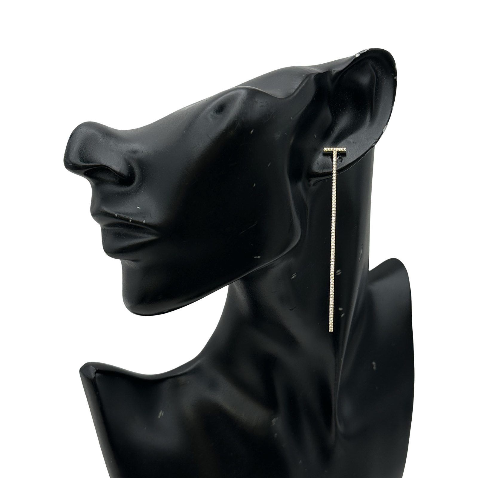 ティファニー TIFFANY＆CO Tワイヤーバーピアス ピアス - Used A