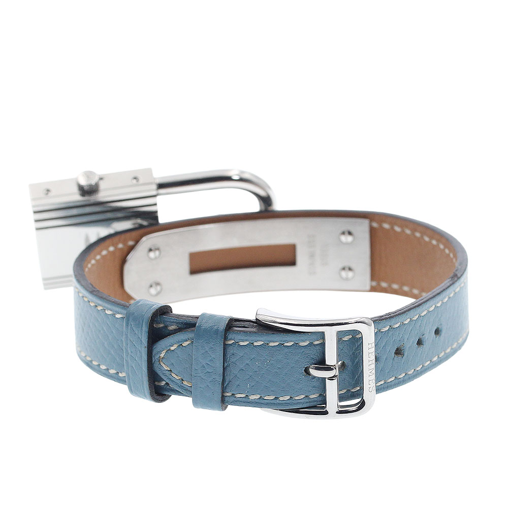 エルメス HERMES KE1.232 ケリーウォッチ ダイヤベゼル ホワイトシェル