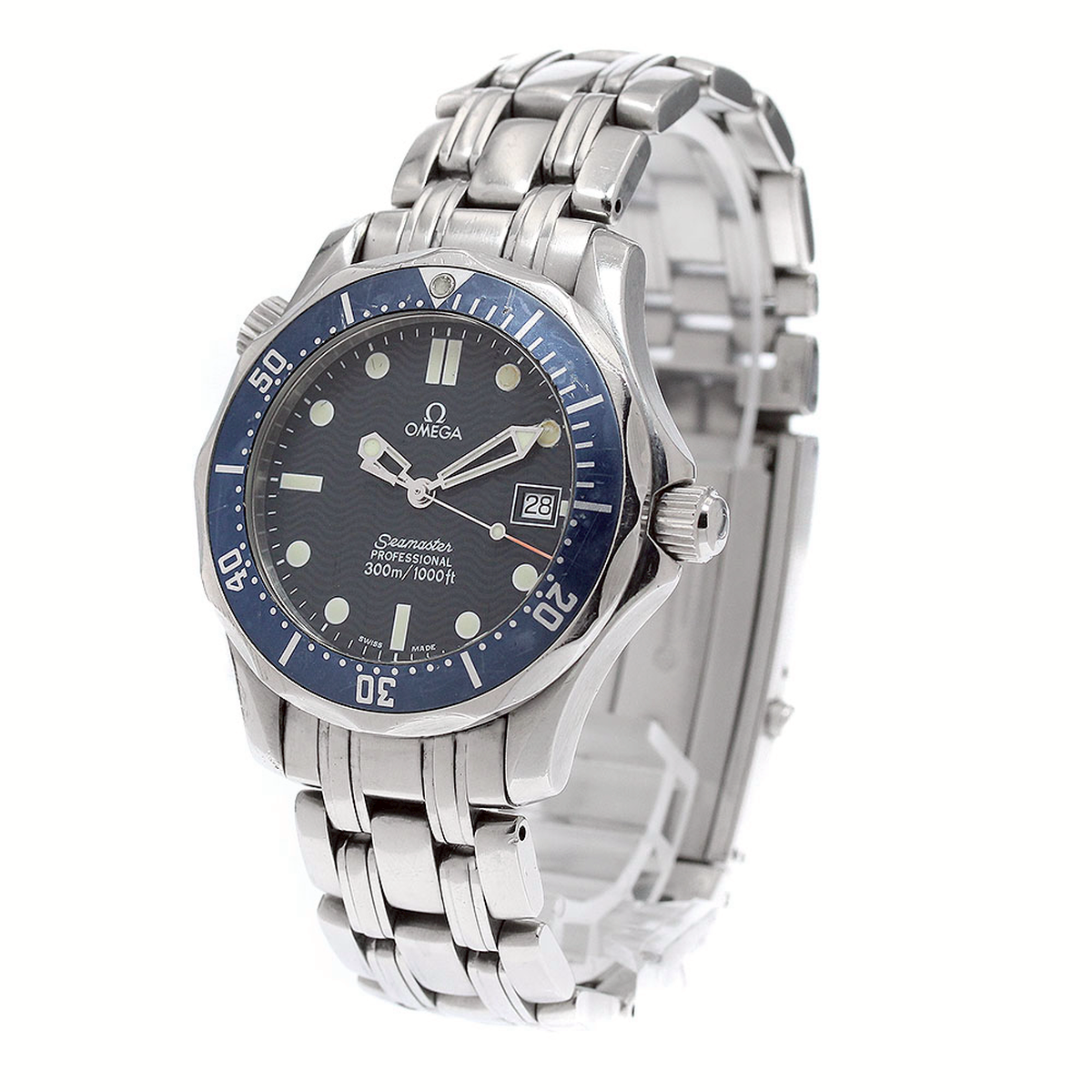 オメガ OMEGA 2582.61 シーマスター300 丸井限定 デイト クォーツ レディース _941957 OMEGA/オメガ】 シーマスター 丸井限定 2582.61 腕時計 ステンレス