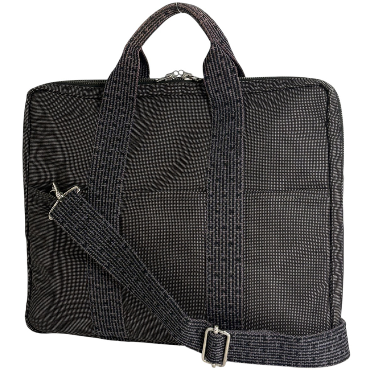 HERMES エルメス ビジネスバッグ 2way グレー エールライン エルメス HERMES エールライン ビジネスバッグ ブリーフケース