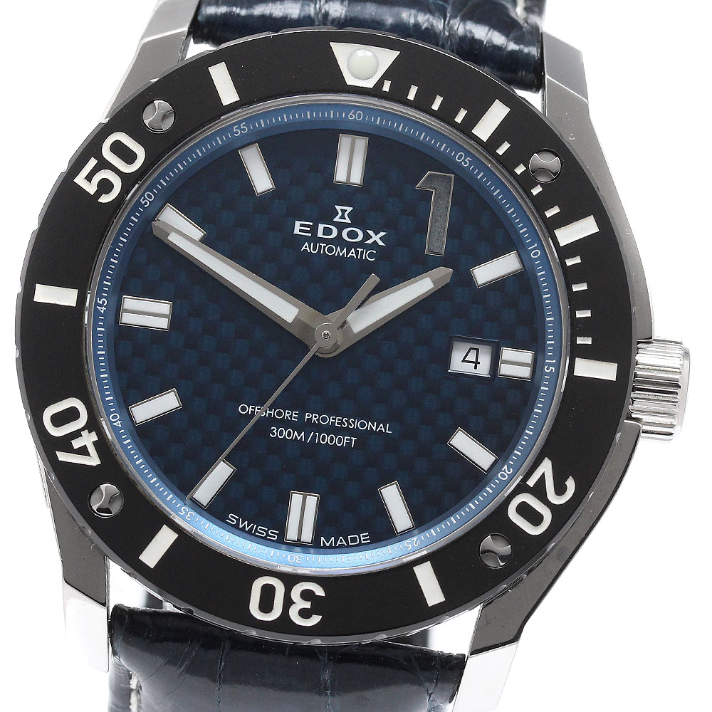 エドックス EDOX 10109 デルフィン オリジナル クロノグラフ デイト