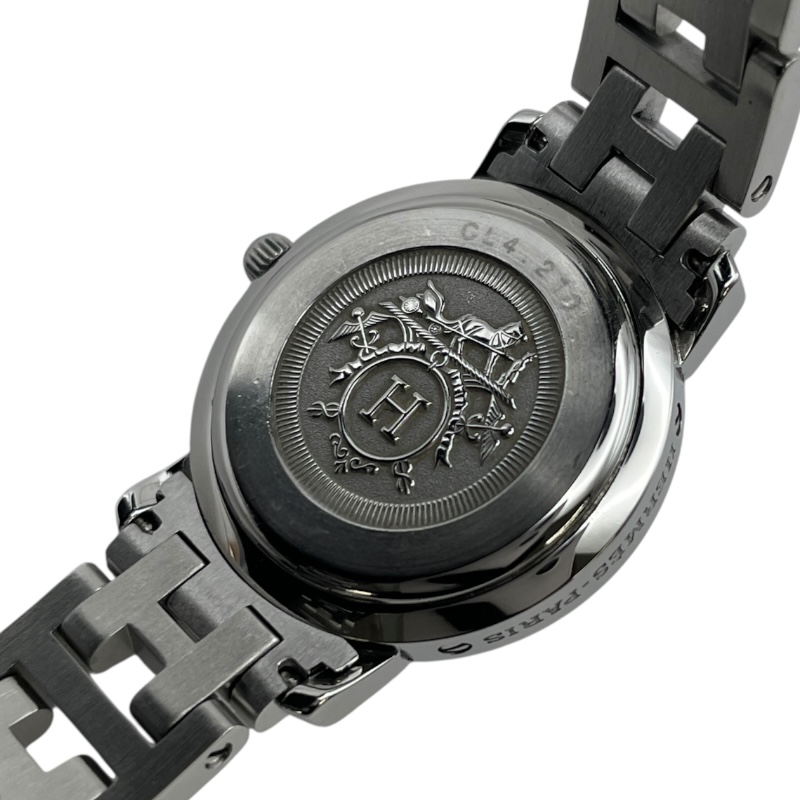 エルメス HERMES クリッパー ホワイトシェル CL4.210 腕時計 | MOLTS