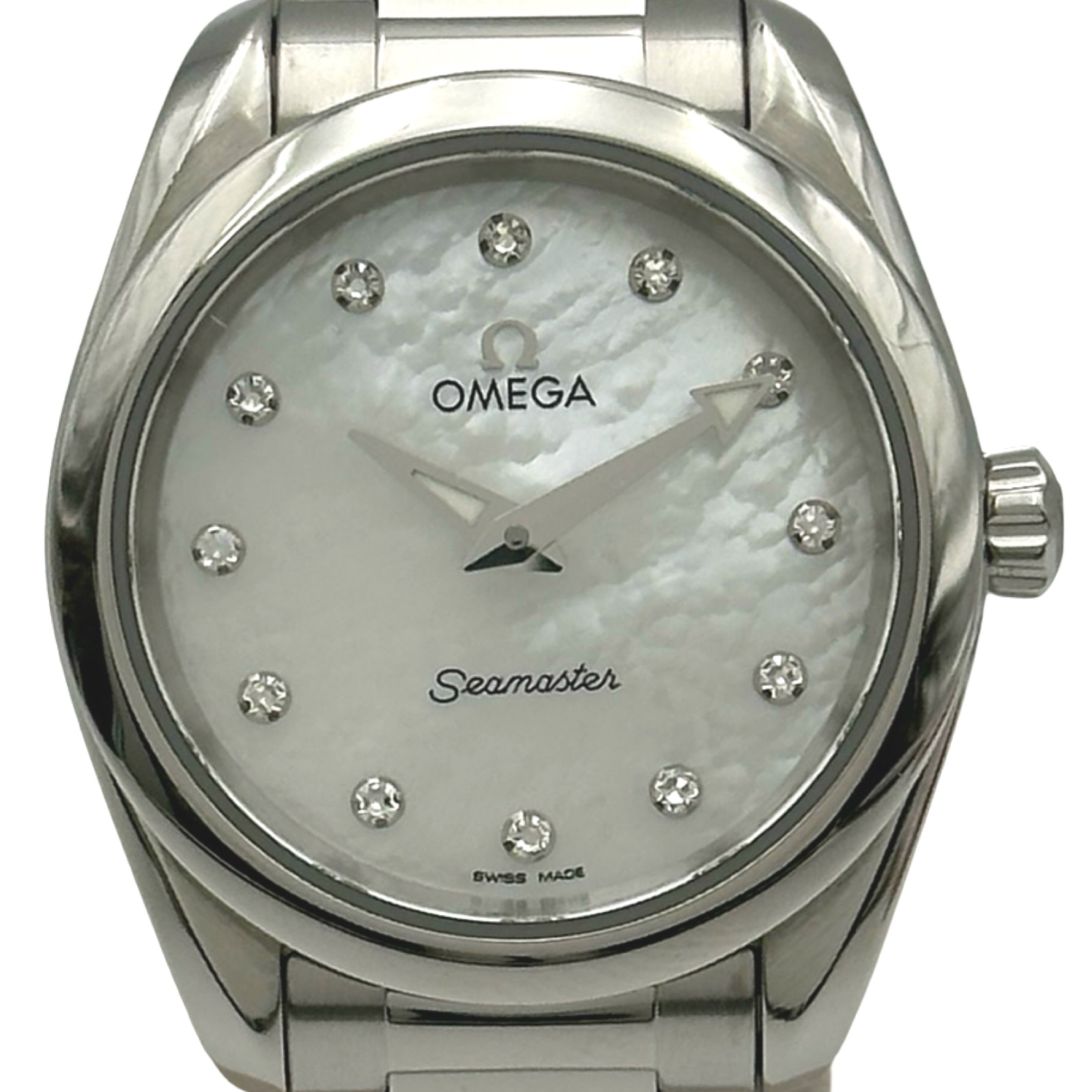 オメガ OMEGA 2584.80 シーマスター300 ジャックマイヨール デイト クォーツ レディース _948593 OMEGA（オメガ） OMEGA 2584.80 シーマスター300 ジャックマイヨール
