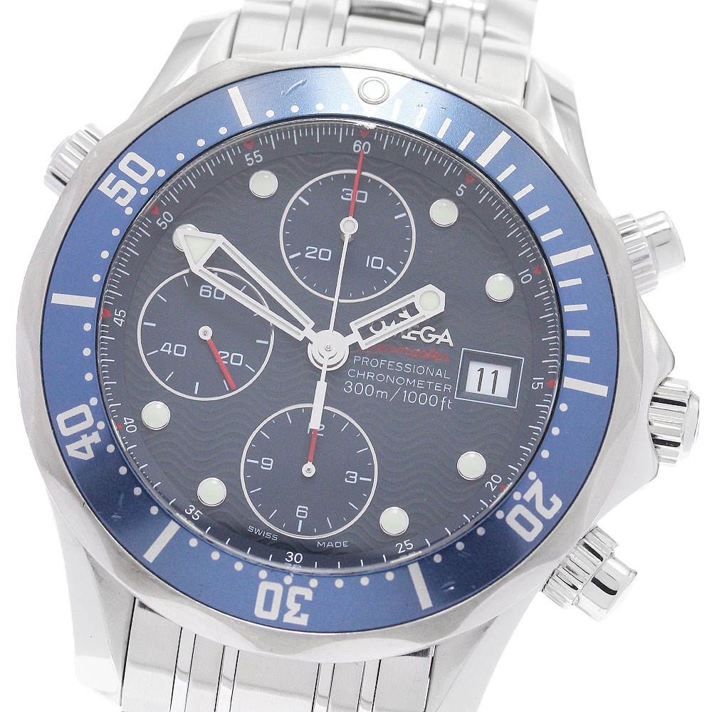オメガ OMEGA 2561.80 シーマスター300 デイト クォーツ ボーイズ 良品