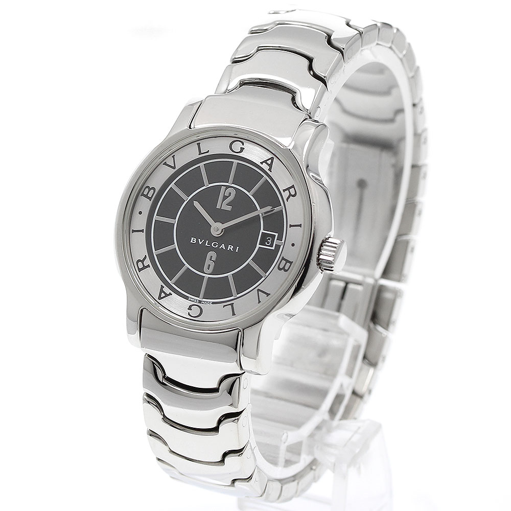 ブルガリ BVLGARI ST29S ソロテンポ デイト クォーツ レディース
