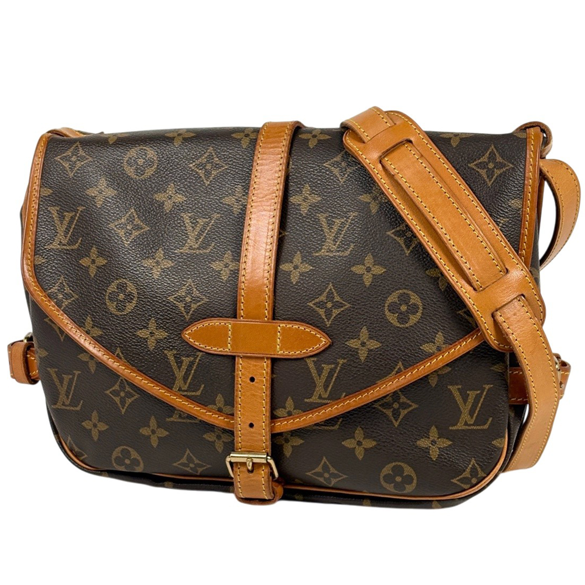 ルイ・ヴィトン Louis Vuitton ソミュール30 斜め掛け ショルダー