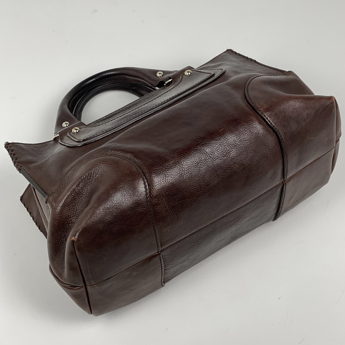 セリーヌ CELINE ハンドバッグ ブギーバッグ レザー ブラウン