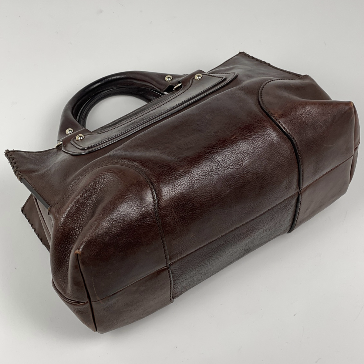 セリーヌ CELINE ハンドバッグ ブギーバッグ レザー ブラウン