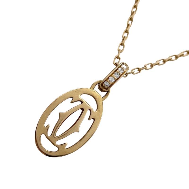 カルティエ Cartier ロゴドゥーブル ダイヤネックレス ネックレス | MOLTS