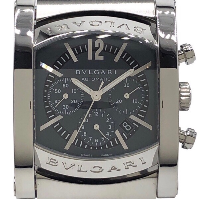 ブルガリ BVLGARI AA39S アショーマ デイト クォーツ ボーイズ 保証書