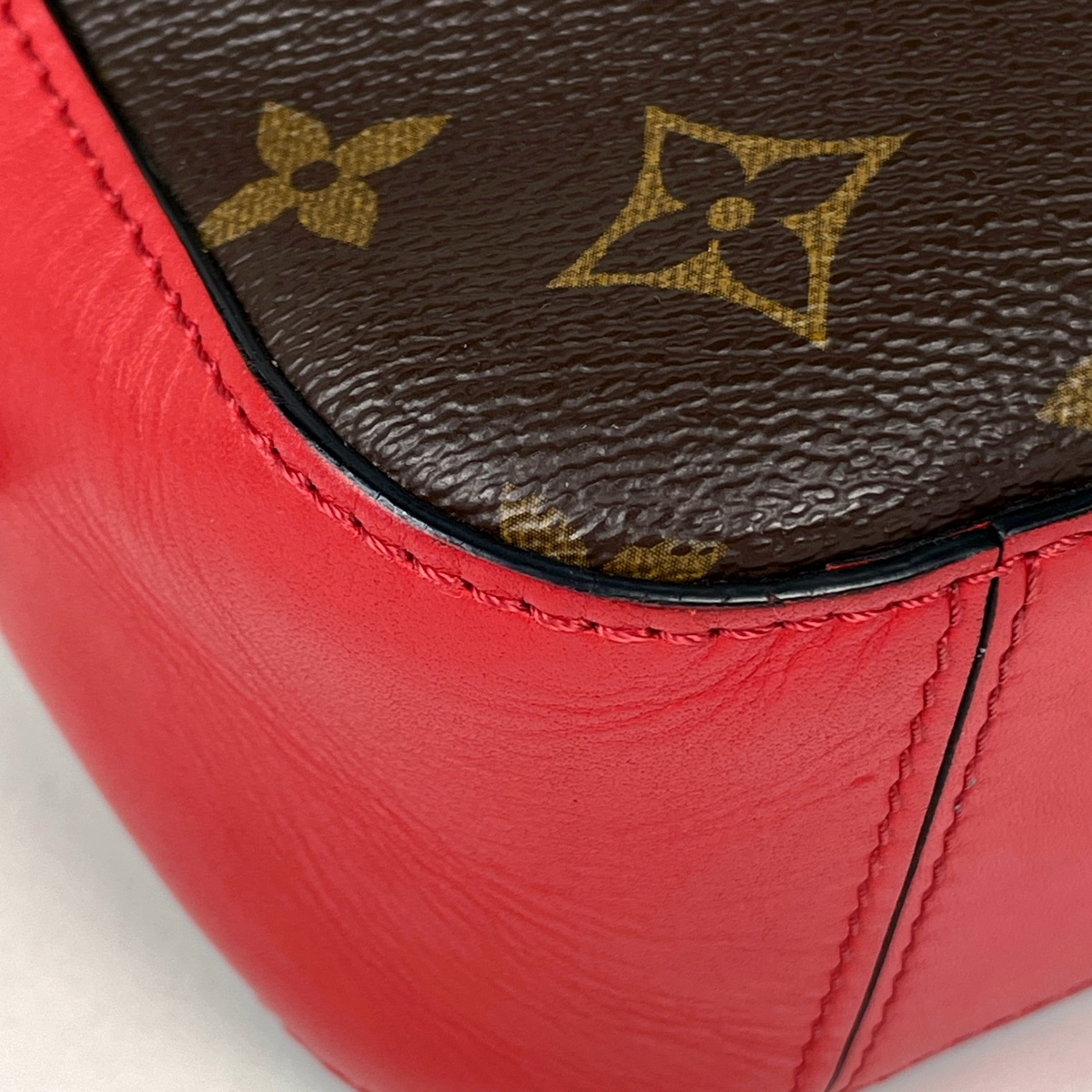 中古 ルイ ヴィトン LOUIS VUITTON M43556 CA2138 レディース ショルダーバッグ モノグラム コクリコ モノグラムキャンバス ルイヴィトンサントンジュ 14145 コクリコ レディース モノグラム