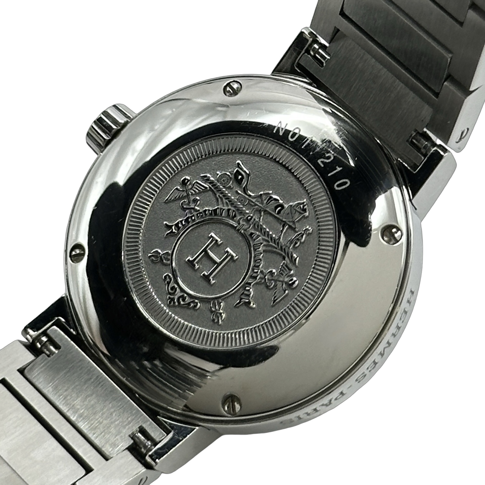 エルメス HERMES ノマード コンパス NO1.210 腕時計 - Used A 