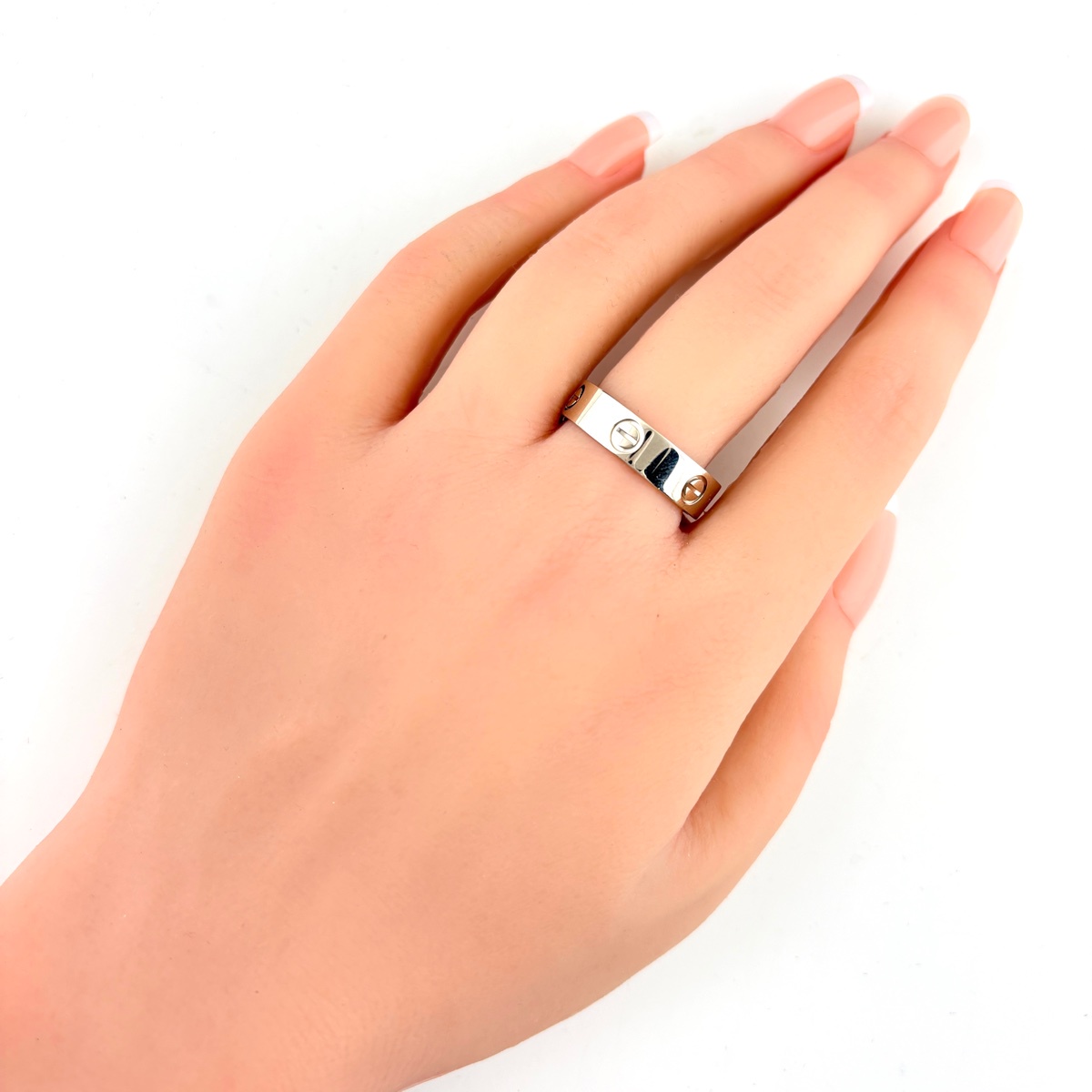 カルティエ CARTIER ラブリング 指輪 リング 22.5 750 メンズ 【中古