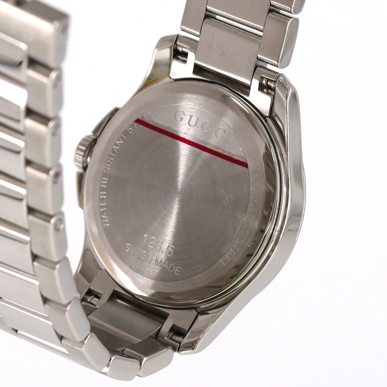 ノーメンテナンス還元価格】グッチ Gタイムレス 126.5/YA126524 SS