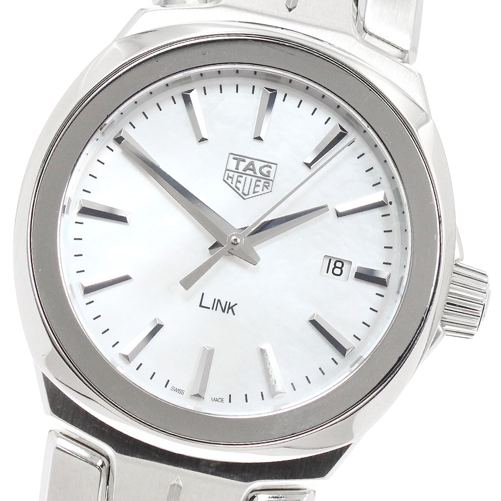 タグホイヤー TAG HEUER WBC1310 リンク デイト ホワイトシェル文字盤