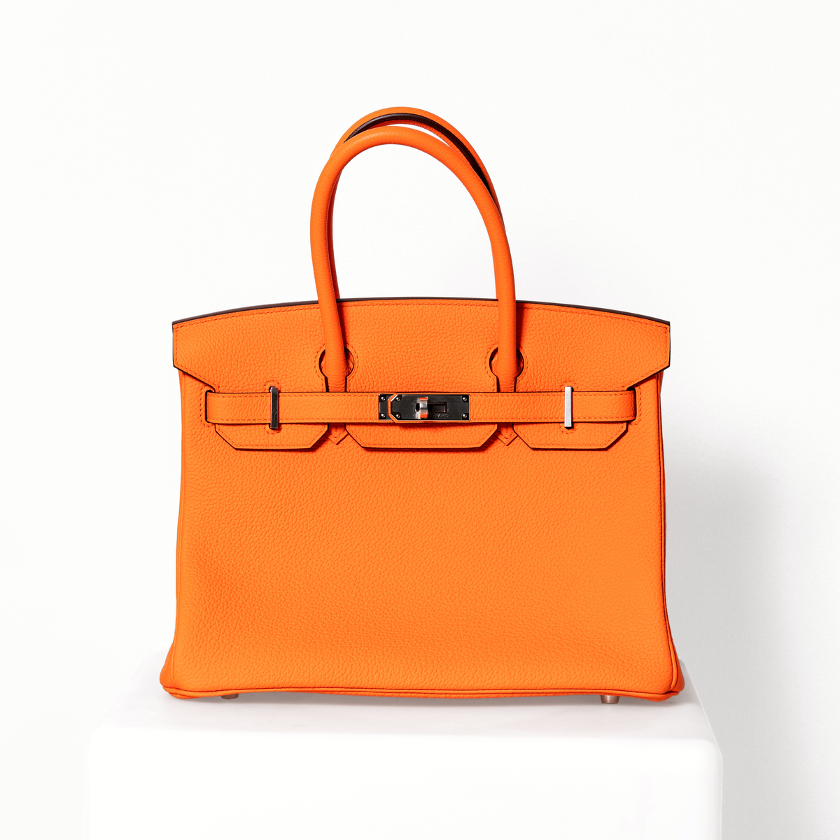 HERMES オレンジ ギフトボックス　バーキン30用 エルメス バーキン 30 オレンジミニアン、スイフト、ゴールド金具 | MOLTS