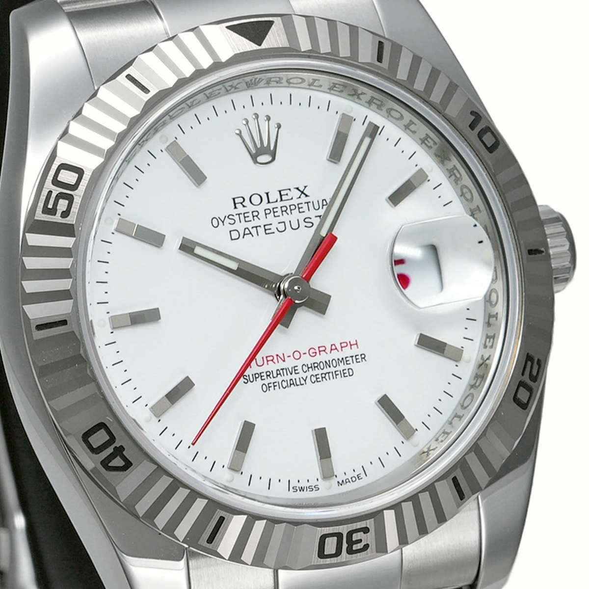 デイトジャスト ターノグラフ Z番 箱・2009年保証書付き Ref.116264