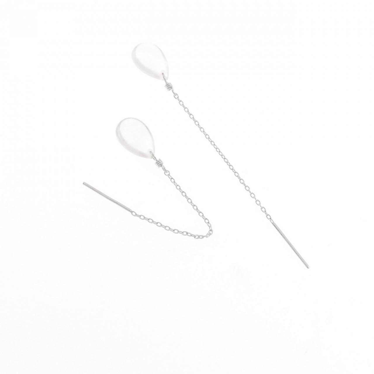 K14WG クオーツ ピアス - Used A (260-007-628-7022) | MOLTS