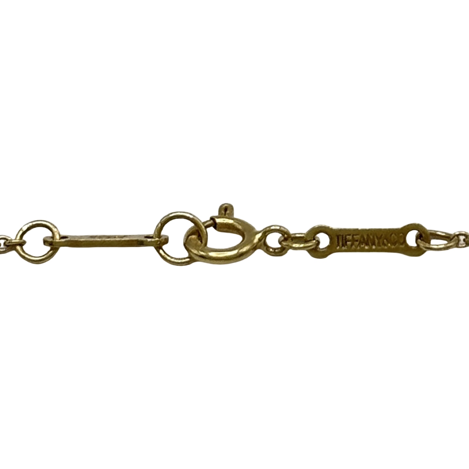ティファニー TIFFANY＆CO ダブルティアドロップネックレス ネックレス