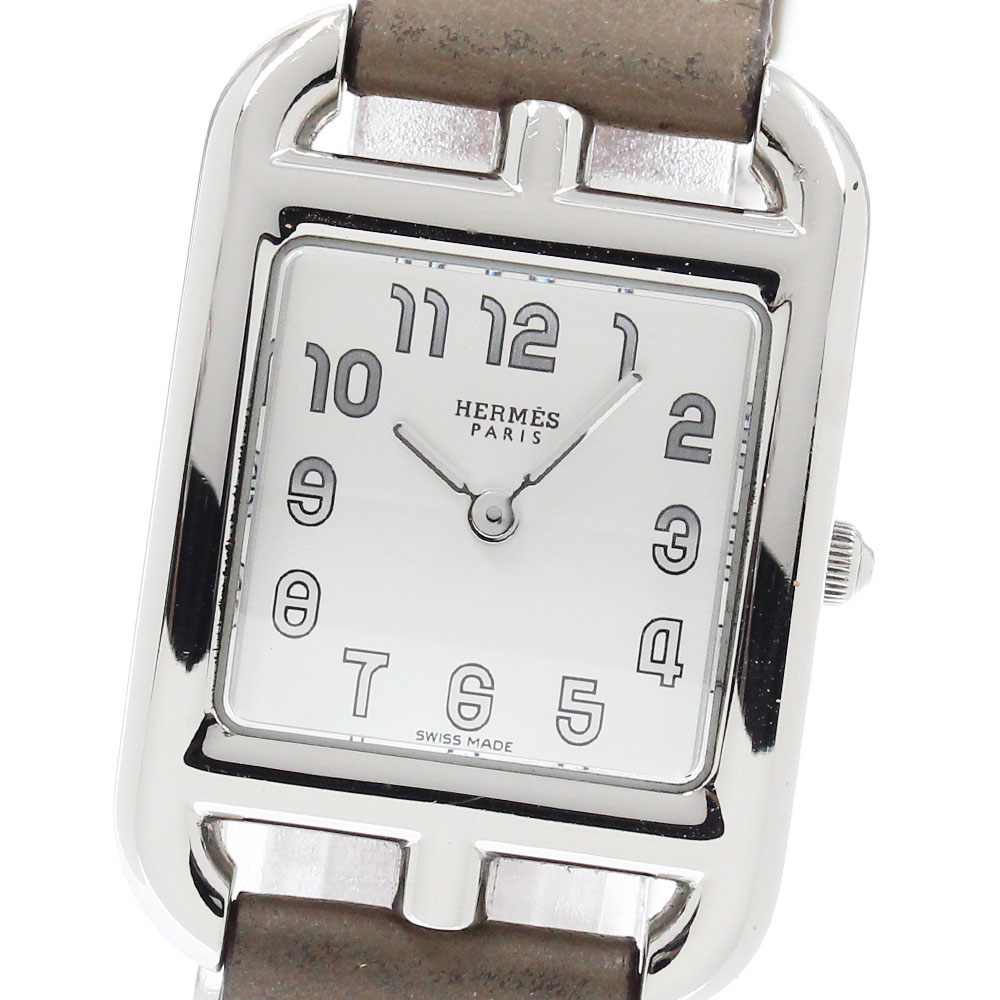 エルメス HERMES CC1.210a ケープコッド ドゥブルトゥール クォーツ レディース 内箱・保証書付き_945645 エルメスケープコッド ドゥブルトゥール PM レディース 腕時計 CC1