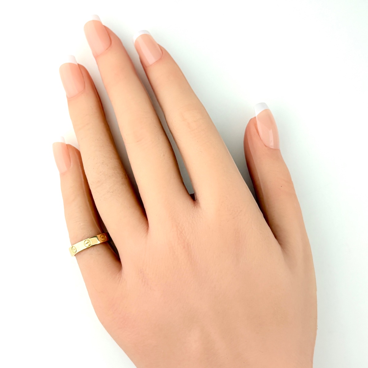 カルティエ CARTIER ミニ ラブ リング YG イエローゴールド 指輪