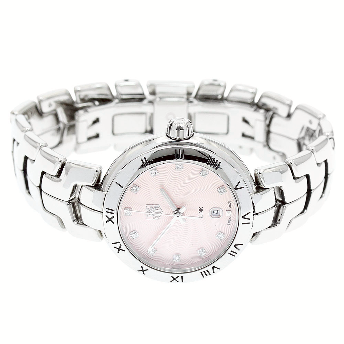 タグホイヤー TAG HEUER WAT1417.BA0954 リンク 11Pダイヤ クォーツ レディース 保証書付き_892508 タグホイヤー TAG HEUER WAT1417.BA0954 リンク 11Pダイヤ クォーツ