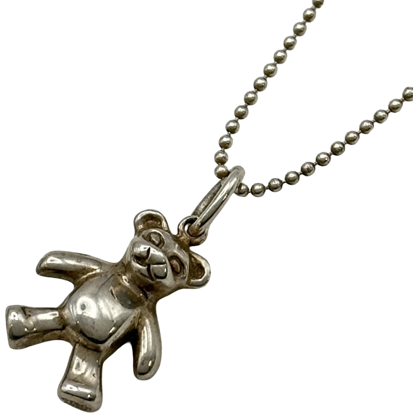 TIFFANY&Co. ティファニー ビーンネックレス 925 重量約2.41g 