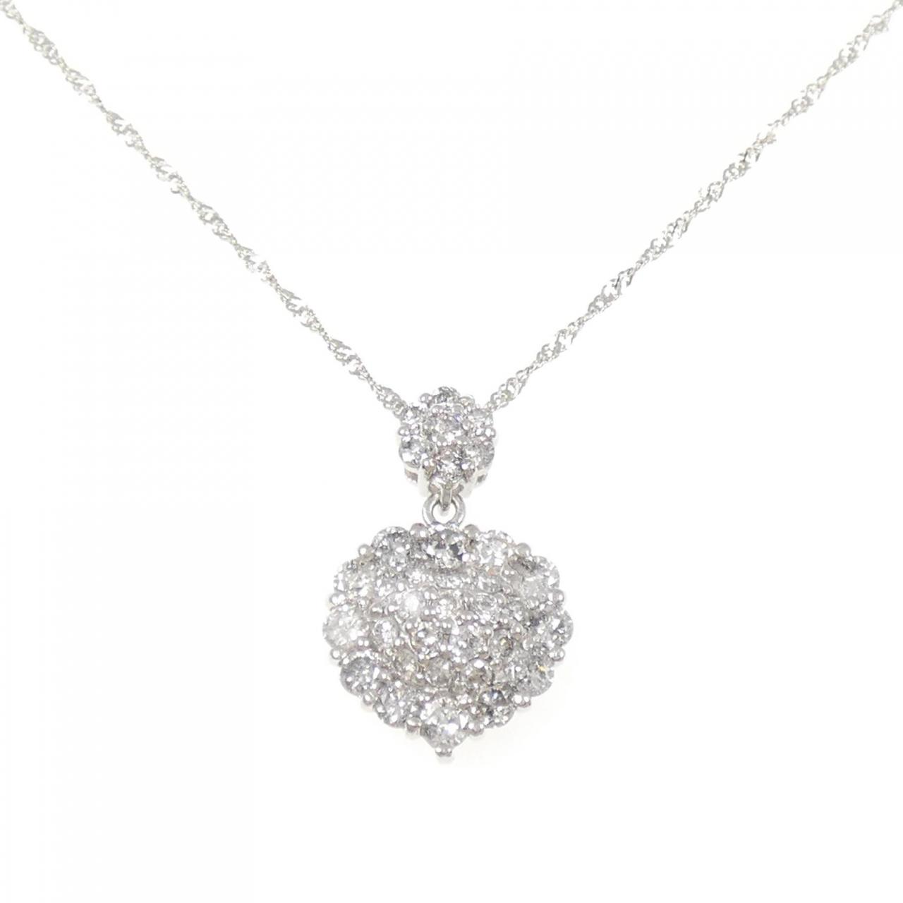 PT900/PT850 ルビー ネックレス 1.14CT - Used A (270-004-310-5752 